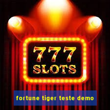 fortune tiger teste demo